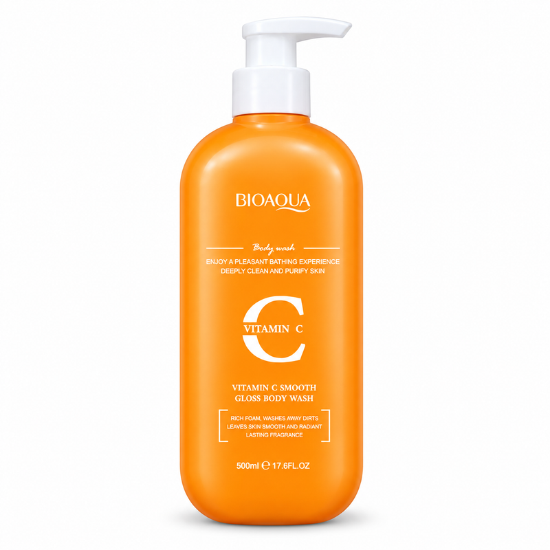 Bioaqua Vitamin C Smooth Gloss Body Wash 500ml
