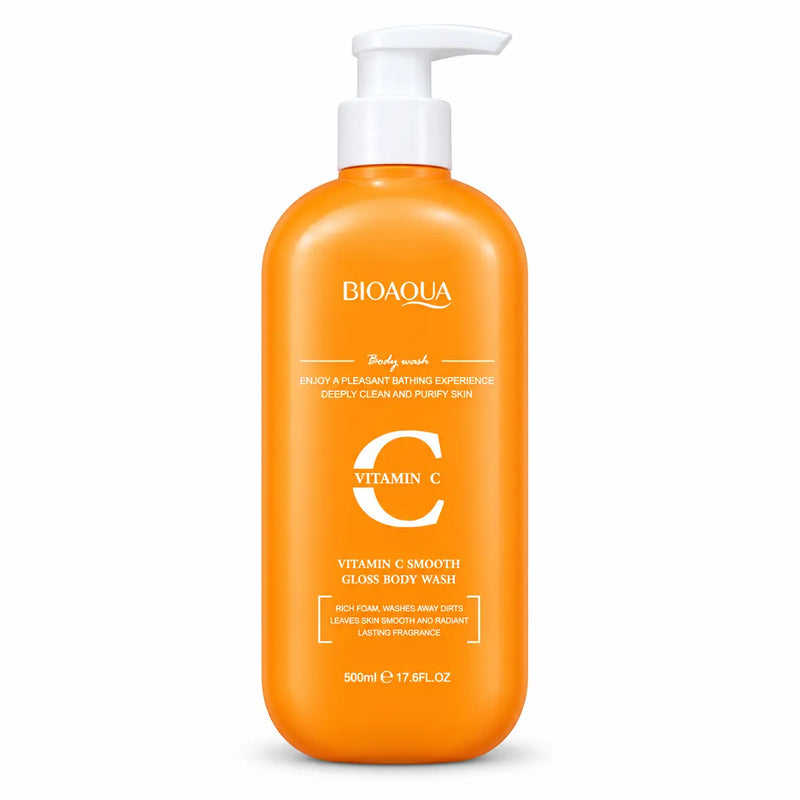 Bioaqua Vitamin C Smooth Gloss Body Wash 500ml