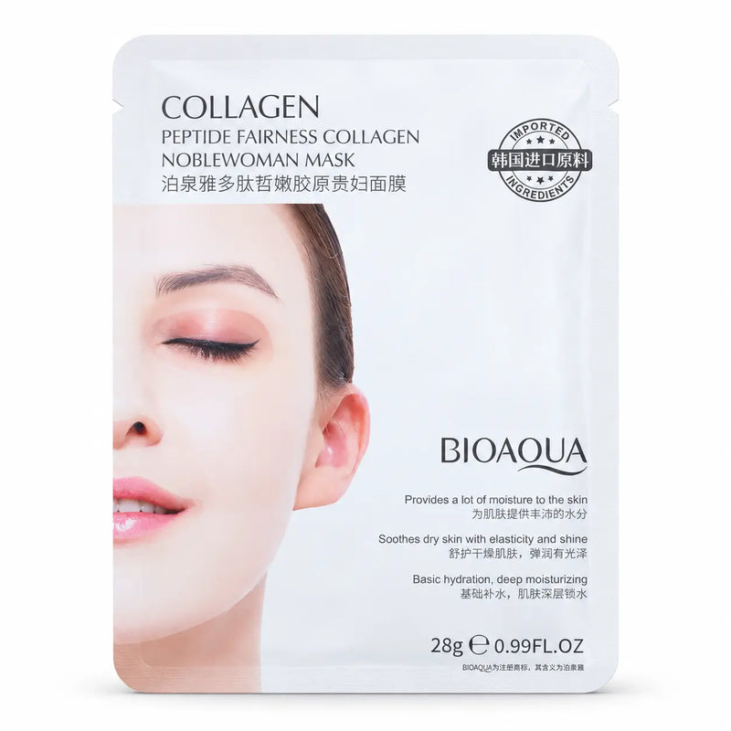 Bioaqua Collagen Peptide Fairness Noblewoman Mask 28g