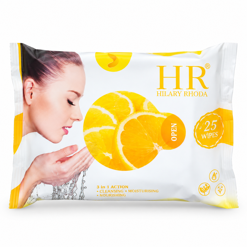HR 5-in-1 Action Wipes 25pcs - Lemon