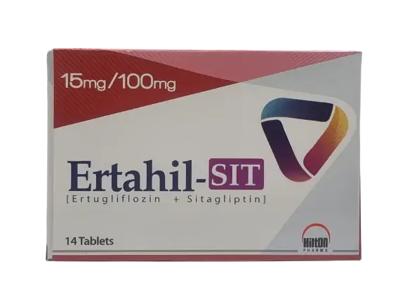 Ertahil Sit 15/100 mg Tablet – Ertugliflozin + Sitagliptin for Type 2 Diabetes