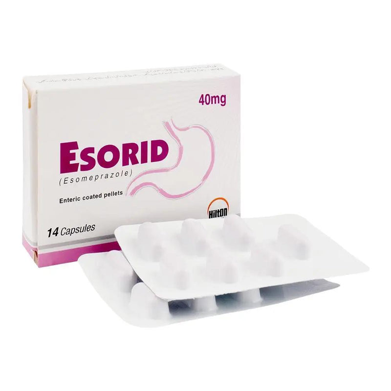 Esorid 40mg Tablet – Esomeprazole for Acid Reflux, GERD & Stomach Ulcers