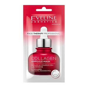 Eveline Collagen Ampoule-Mask — Collagen Sheet Mask for Elasticity and Hydration