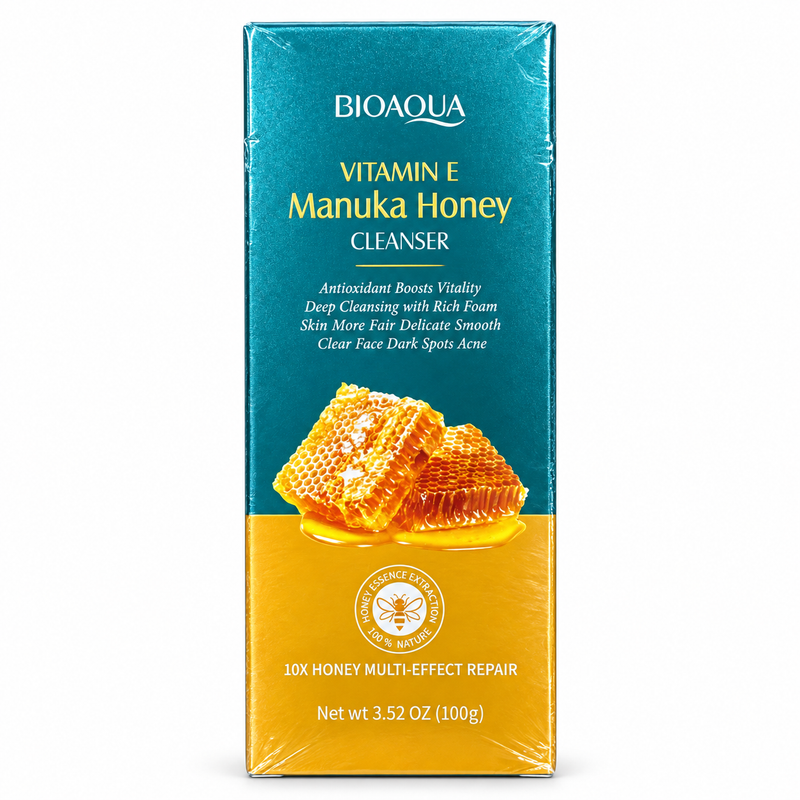 BIOAQUA Vitamin E Manuka Honey Cleanser 100g