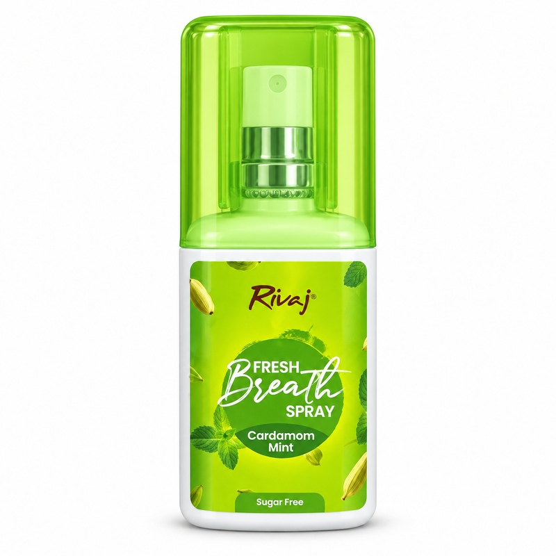 Rivaj Fresh Breath Spray - Cardamom Mint