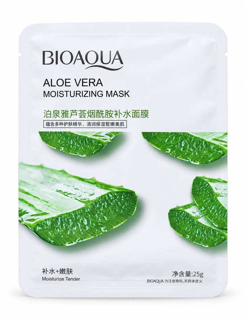 Bioaqua Aloe Vera Nicotinamide Moisturizing Mask 25g