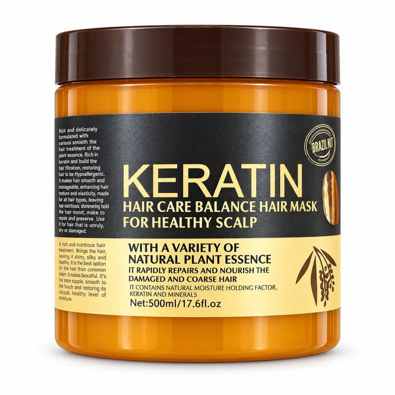 Keratin Hair Care Balance Hair Mask (Brazil Nut) 1000ml