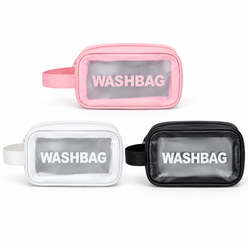 WASHBAG Zippered Toiletry Pouch – Small