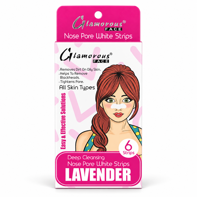 Glamorous Face Nose Pore White Strips - Lavender