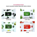 Glamorous Face Cleansing Makeup Remover Wipes 30 Pieces photo 5