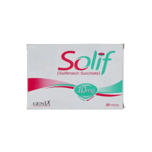 Solif 10mg Tablets – Solifenacin for Overactive Bladder – Available in Pakistan