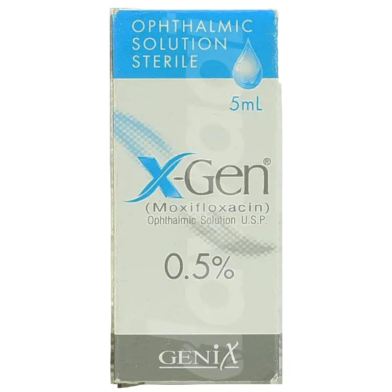 X-Gen 0.5% Eye Drops – Gatifloxacin for Eye Infection Treatment