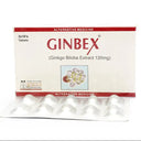 Ginbex 120mg Tablets (Ginkgo Biloba Extract) photo 1