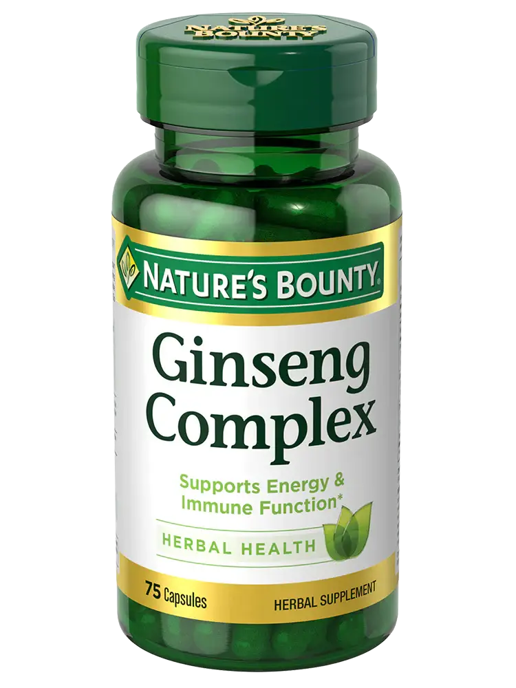 Ginseng Complex (Nat B) — Energy, Vitality & Stress Support Supplement