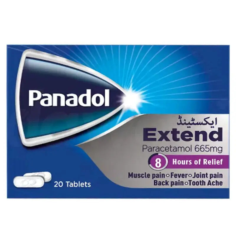 Panadol Extend Tablets 665mg – Pain & Fever Relief with Extended Release