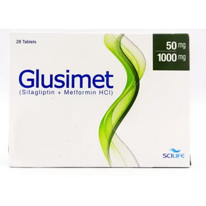 Glusimet 50/1000mg Tablets – Available in Pakistan