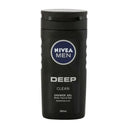 Nivea Men Deep Shower Gel 250 ml – Charcoal Infused for Deep Cleansing photo 1