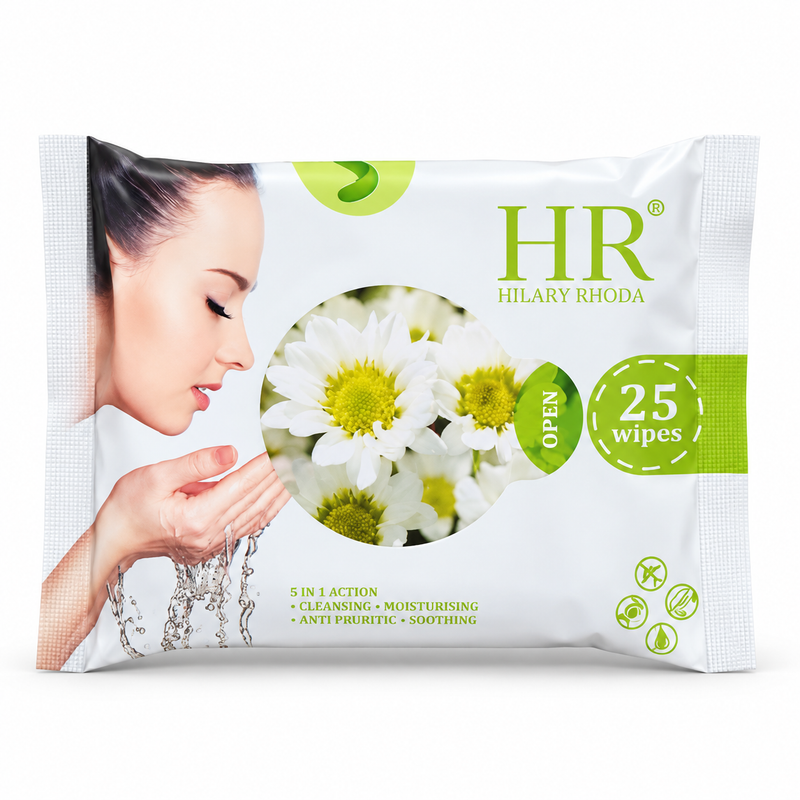 HR 5-in-1 Action Wipes 25pcs - Chamomile