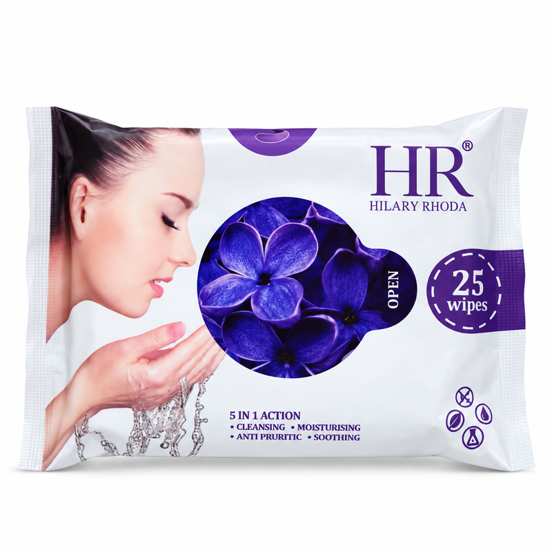 HR 5-in-1 Action Wipes 25pcs - Lavender
