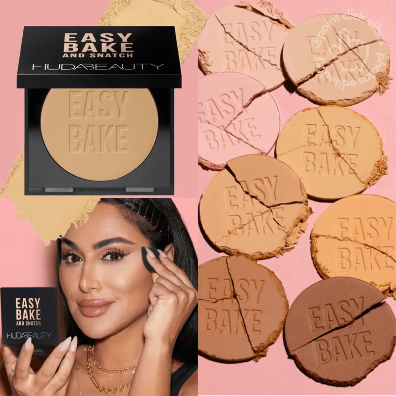 Huda Beauty Easy Bake Blend & Snatch Pressed Powder 8.5g