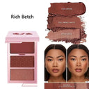 One/Size Cheek Clapper 3D Blush Trio Palette photo 5
