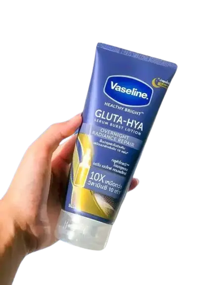 Vaseline Gluta-hya Serum Burst Lotion Overnight Radiance Repair 200ml