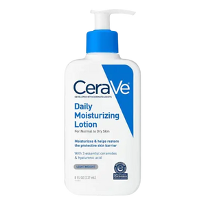 Cerave Daily Moisturizing Lotion 237ml For normal to dry skin (oil free moisturizer with hyaluronic acid)