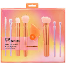 Real Techniques Level Up Brush and Sponge Set 6-Piece