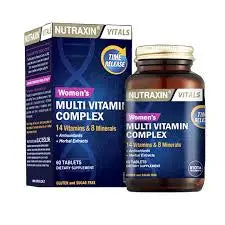 Nutraxin Women's Multivitamin Complex Tablets – Daily Vitamins for Women