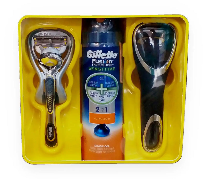 Gillette Fusion ProGlide Sensitive Shaving Gift Set