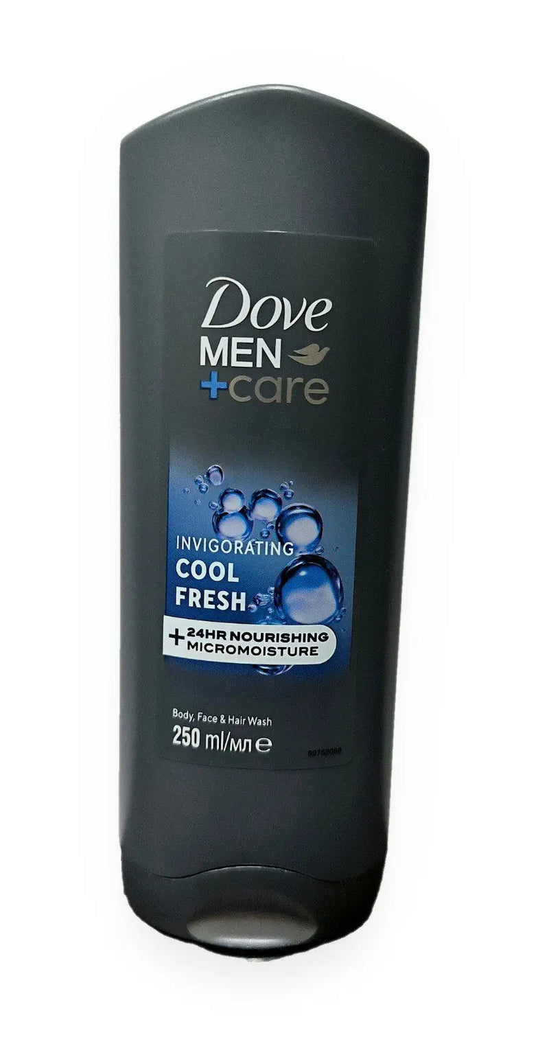 Dove Men+Care Cool Fresh Body, Face & Hair Wash 250ml