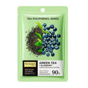 BIOAQUA Green Tea & Blueberry Hydrating Rejuvenating Facial Sheet Mask 25ml photo 1