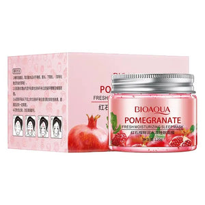 BIOAQUA Pomegranate Fresh Moisturizing Mineral Sleep Mask