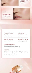 SADOER Dragon Blood Anti-Aging Serum - Ceramide Repair Serum - 30ml photo 6