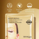 BIOAQUA Golden Luxury Collagen Lady Facial Sheet Mask 28g photo 3