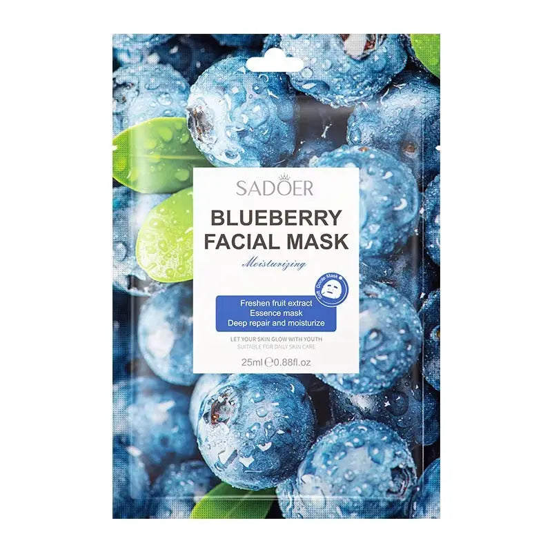 SADOER Blueberry Moisturizing Face Sheet Mask 25ml