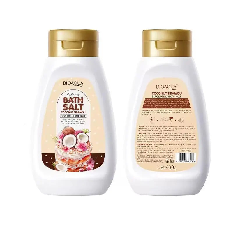 BIOAQUA Coconut Tiramisu Exfoliating Bath Salt