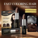 SADOER Instant Hair Color Pen - Temporary Hair Cover - Brown (3.8g) photo 2