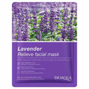 BIOAQUA Lavender Relieve Face Sheet Mask 25ml photo 1