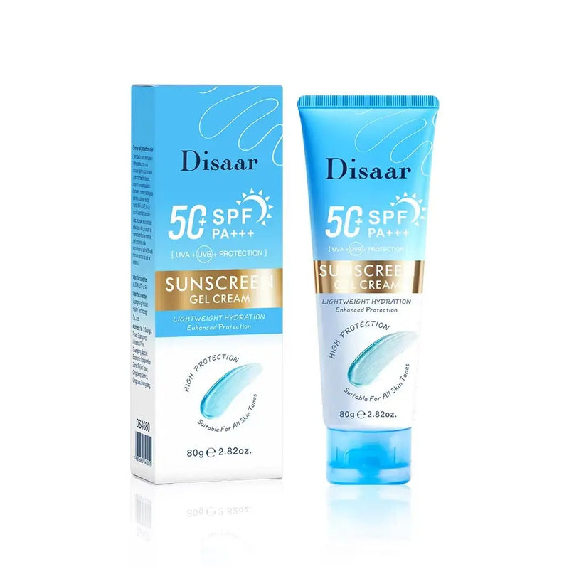 DISAAR Lightweight Sunscreen Gel Cream SPF50 PA+++ 80g