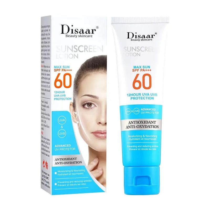 DISAAR Sunscreen Lotion SPF60 MAX SUN PA+++ 50ml