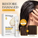 BIOAQUA Rice Raw Pulp Hair Repair Mask - 10g x 20 Pcs photo 2