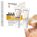 BIOAQUA Rice Raw Pulp Sunscreen Set - SPF50 PA+++ 2 Piece Set - 70g photo 2