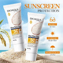 BIOAQUA Rice Raw Pulp Sunscreen Set - SPF50 PA+++ 2 Piece Set - 70g photo 5