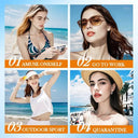 BIOAQUA Rice Raw Pulp Sunscreen Set - SPF50 PA+++ 2 Piece Set - 70g photo 3