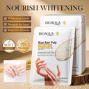 BIOAQUA Rice Raw Pulp Duo Pack - Whitening Hand & Foot Mask Set (35ml x 2 Pairs) photo 3