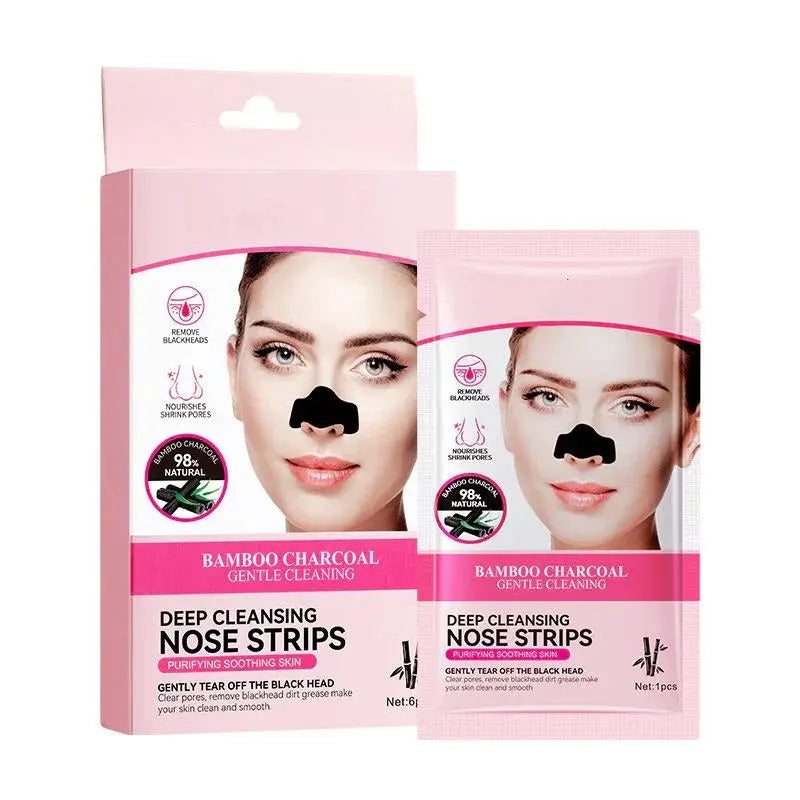 SADOER Bamboo Charcoal Deep Cleansing Nose Strips 6pcs