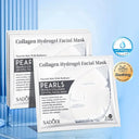 SADOER Pearl Collagen Crystal Facial Mask - Nourishing & Whitening Sheet Mask - 60ml photo 2