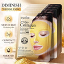 SADOER 24K Golden Collagen Rejuvenation Firmer Facial Sheet Mask 30ml photo 3