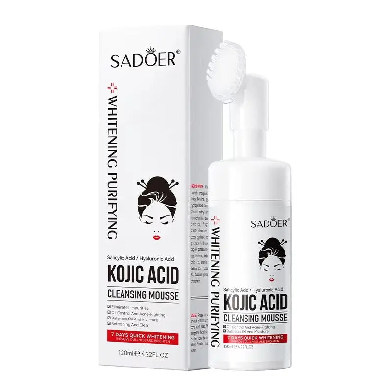 SADOER Kojic Acid Cleansing Mousse 120ml